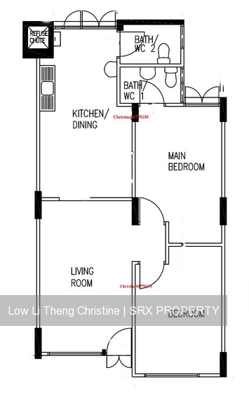 Blk 207 Serangoon Central (Serangoon), HDB 3 Rooms #208382061